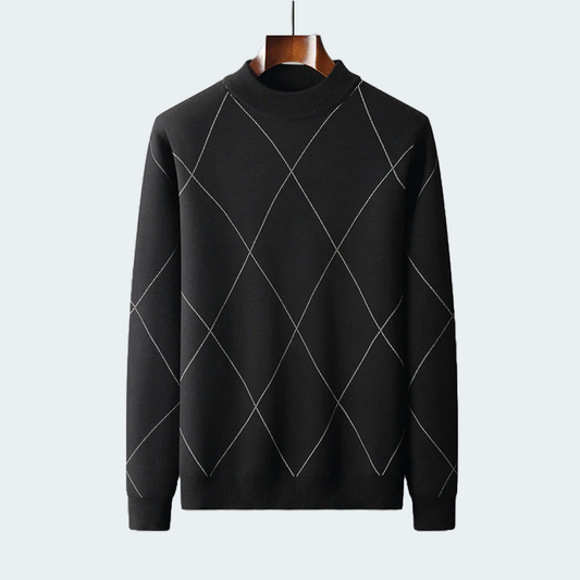 Men's Round Neck Warm Sweater